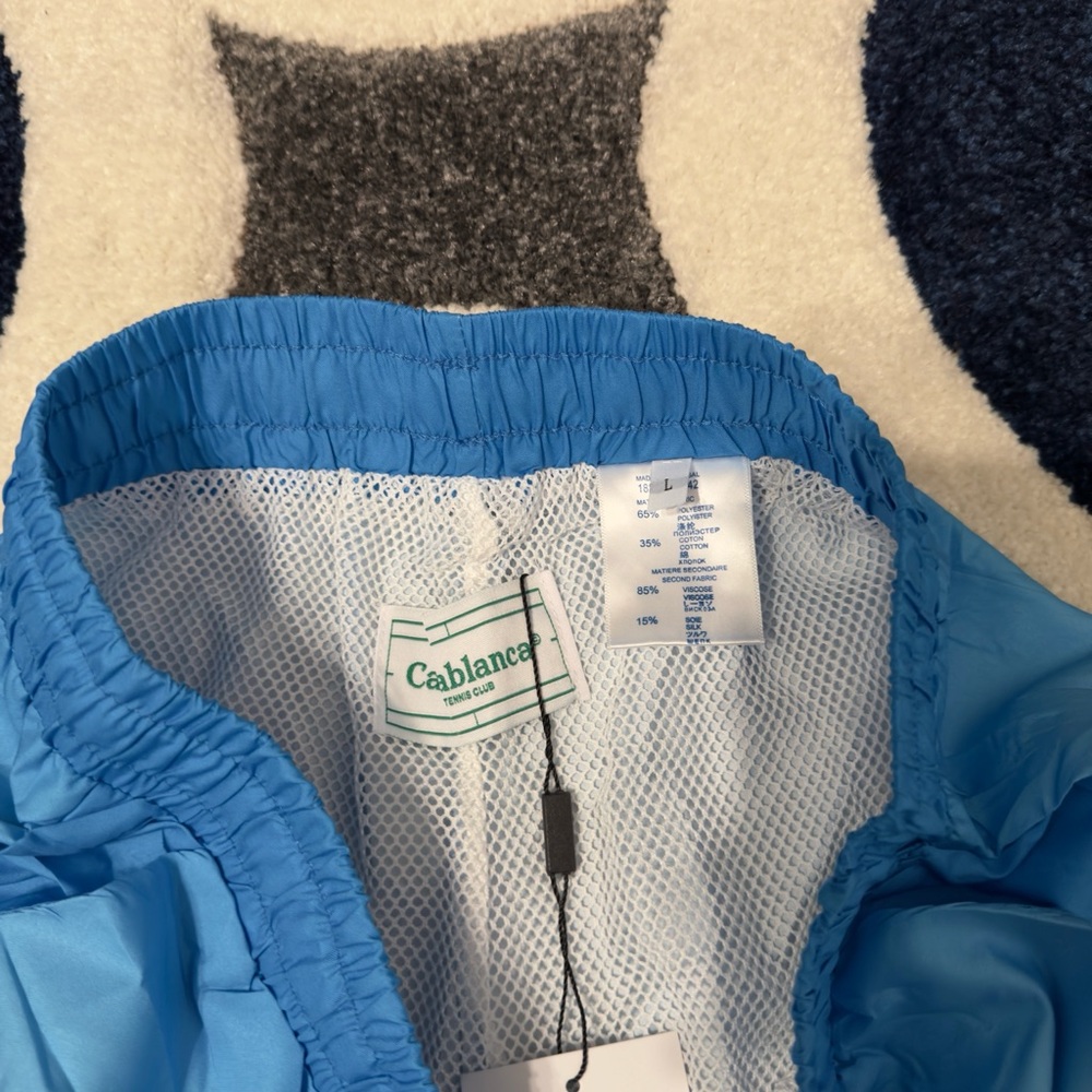 Casablanca Blue Yellow Tennis Club Set Men’s Large - Picture 6 of 7
